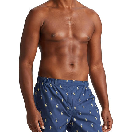 Polo Ralph Lauren Classic Fit Woven Cotton Boxers 3-Pack