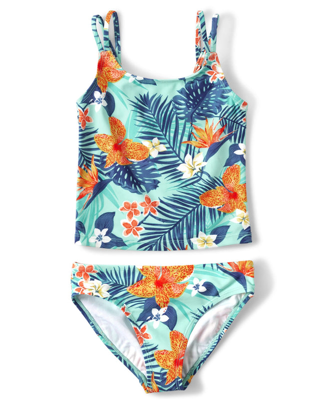 The Children's Place Girls' 2-Piece Tankini Swimsu