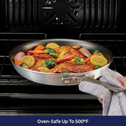 Tramontina Professional Aluminum Nonstick Restaurant Fry Pan, 12", Made in USA