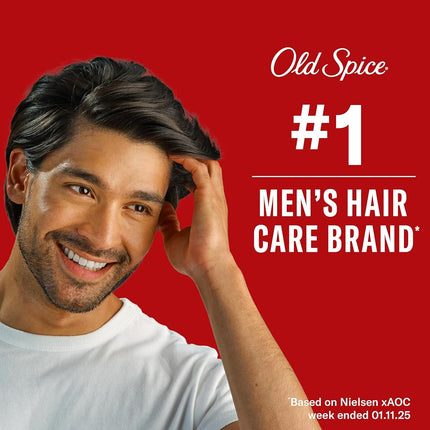 Old Spice Hair Styling Pomade for Men, Medium Hold No Shine 2.22 Fl Oz Each, Twin Pack