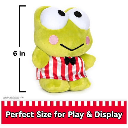 GUND Sanrio Hello Kitty Keroppi Plush Stuffed Animal, 6