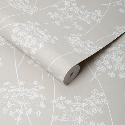 Graham & Brown 33-301 Aura Wallpaper, Taupe