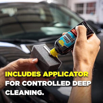 Invisible Glass 91411 3.38-Ounce Glass Stripper Water Spot Remover Kit Eliminates Coatings, Waxes, Oils and More to Polish and Restore Automotive Glass , white