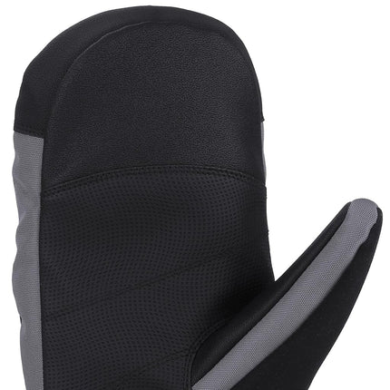 Carhartt Men's W.P. Waterproof Insulated Mitt Cold Weather Gloves, Dark Grey/Black, Large