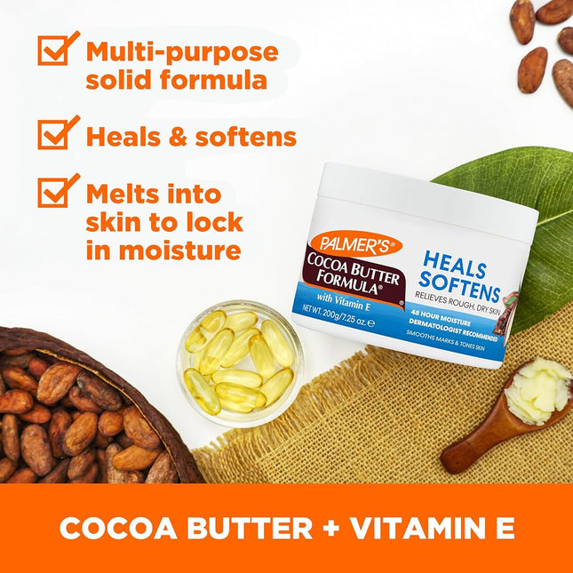 Palmer's Cocoa Butter Formula Moisturizer Jar With Vitamin E