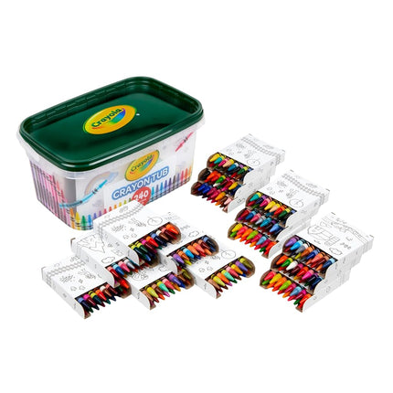 Crayola 240 Crayons, Bulk Crayon Set, Cute School Supplies, Gift for Kids, 2 of Each Color [Amazon Exclusive]