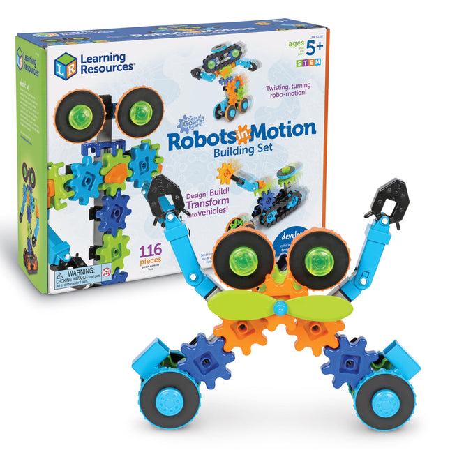 Learning Resources Gears! Gears! Gears! Robots in 