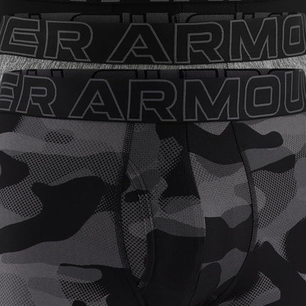 Under Armour Men's Performance Tech 6-Inch Boxerjock Multi-Pack, Black Neo Camo Print 3 Pack, X-Large
