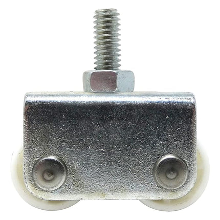 Shepherd Hardware 9441 7/8-Inch Threaded Stem Appliance Caster, Dual Wheels, 4-Pack