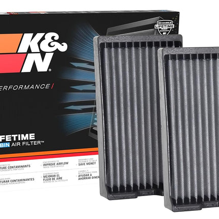 K&N Premium Cabin Air Filter: High Performance, Washable, Clean Airflow to your Cabin: Designed for Select 2016-2018 NISSAN (Titan, Titan XD), VF2063
