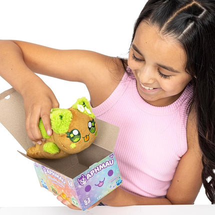 Aphmau 6 Inches MeeMeow Mystery Plush Series 8, Blind Box, 1 of 8 Possible, Fun Elemental MeeMeows Inspired By Minecraft, Official Merch