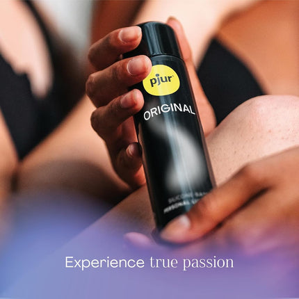 pjur Original Silicone Based Lubricant Premium Intimate Sex Lube for Men, Women & Couples Ultra Long Lasting Natural Taste and Odor, 500ml / 17 fl.oz