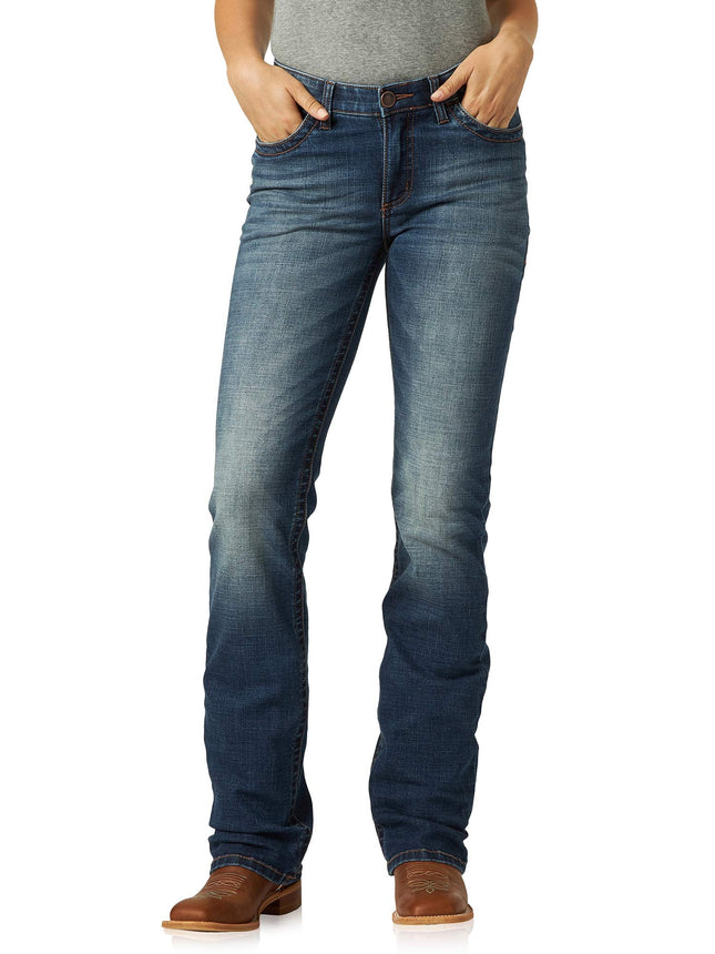 Wrangler Women's Willow Mid Rise Performance Waist