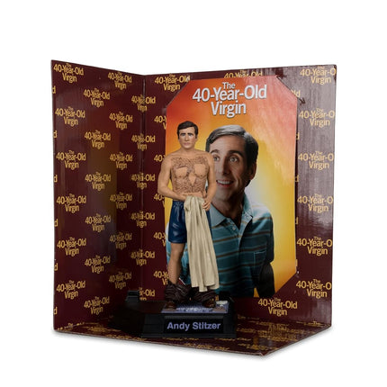 McFarlane - The 40 Year Old Virgin - Movie Maniacs - 6" Andy Stitzer Posed Figure