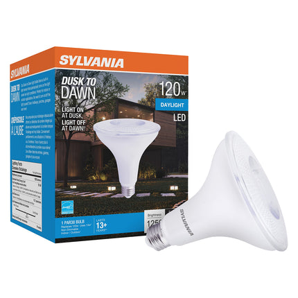 Sylvania Dusk to Dawn PAR38 LED Light Bulb with Au