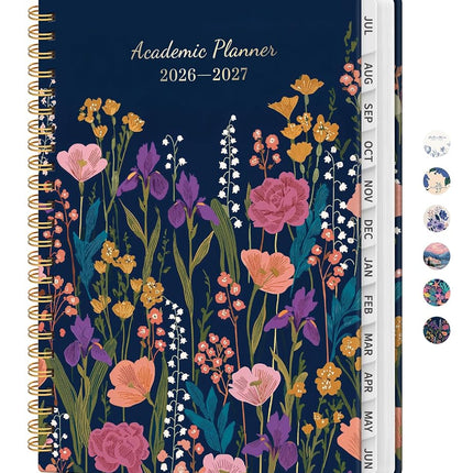 Taja Planner 2026-2027, Jul 2026-Jun 2027 Monthly 