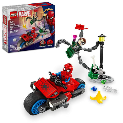 LEGO Marvel Motorcycle Chase: Spider-Man vs. Doc O