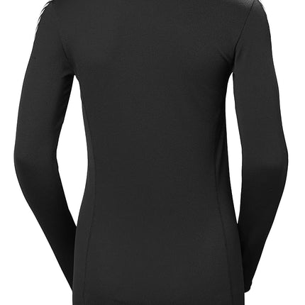 Helly Hansen Women's W HH Lifa Crew, Black, XS