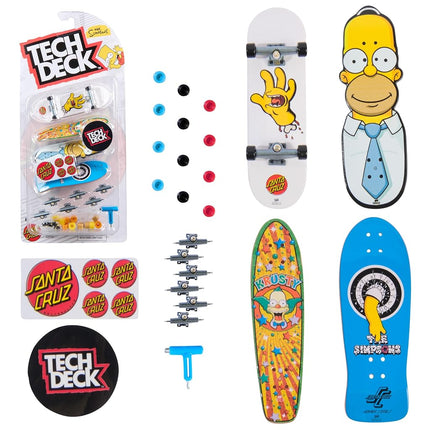 TED Tech Deck 4 Pack - The Simpsons