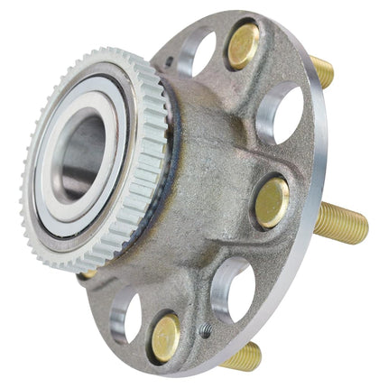TRQ Rear Wheel Bearing & Hub Assembly with ABS Sensor Compatible with 2004-2008 Acura TL 2003-2007 Honda Accord