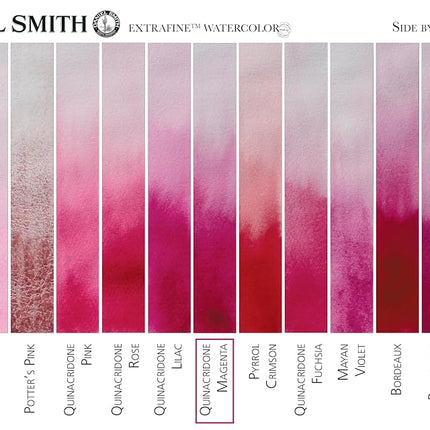 DANIEL SMITH 284600090 Extra Fine Watercolor 15ml Paint Tube, Quinacridone, Magenta