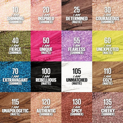 MAYBELLINE Color Tattoo Longwear Multi-Use Eye Shadow Stix, Eye Makeup, I am Fierce (Deep Green Shimmer)