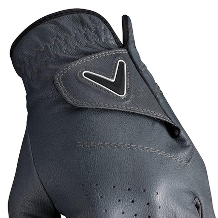 Callaway Golf Opti Color Glove (Worn on Left Hand, Standard (3-Pack), Medium/Large, Multi Color)