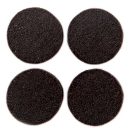 Scotch SP821-NA Felt Pads, Brown, Round 1"