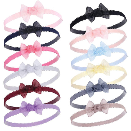 Hudson Baby Unisex Cotton and Synthetic Headbands,