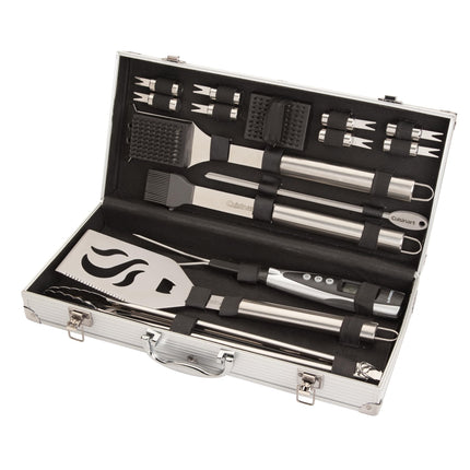 Cuisinart CGS-5020 Deluxe Grill Set, Silver, 20-Pi