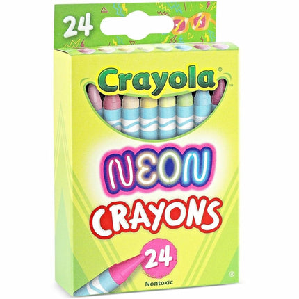 Crayons 24 CT. NEON