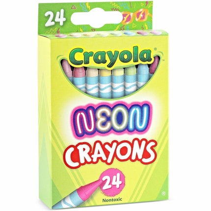 Crayons 24 CT. NEON
