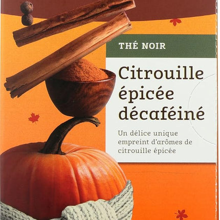 Thé Décaféiné - Épices de Citrouille - 18 - Sachet