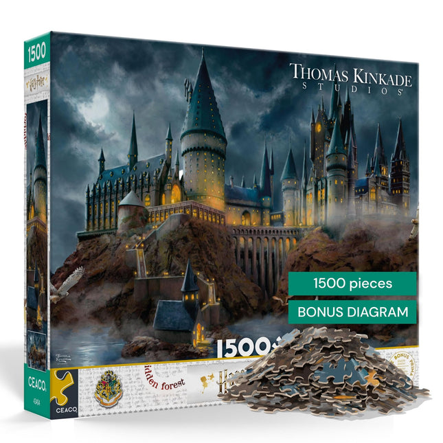 Ceaco - Thomas Kinkade - Harry Potter - Hogwart's 