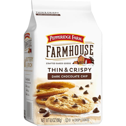 Farmhouse Thin & Crispy Chip Cookies 6.9 Oz. Bag