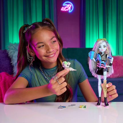 Monster High Frankie Stein Doll with Pet Dog