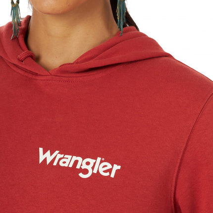 Wrangler Women's Retro Hoodie Sweatshirt Hooded, Bossa Nova, Large