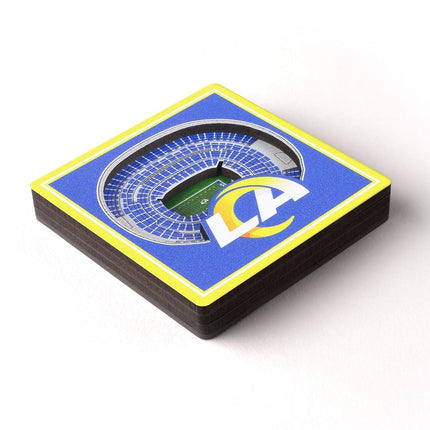 YouTheFan NFL Los Angeles Rams 3D StadiumView Magnets - SoFi Stadium