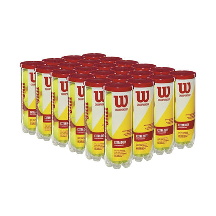 WILSON Championship Tennis Balls - Extra Duty, 24 