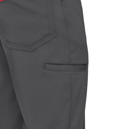 Red Kap Women's Cooling Work Pant, Carbon, 6 Short