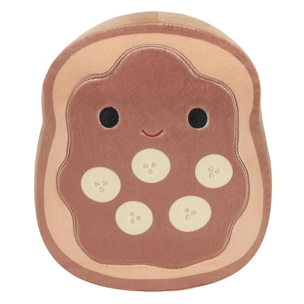 Squishmallows Original 8-Inch Danilo Chocolate Banana Toast - Official Jazwares Plush