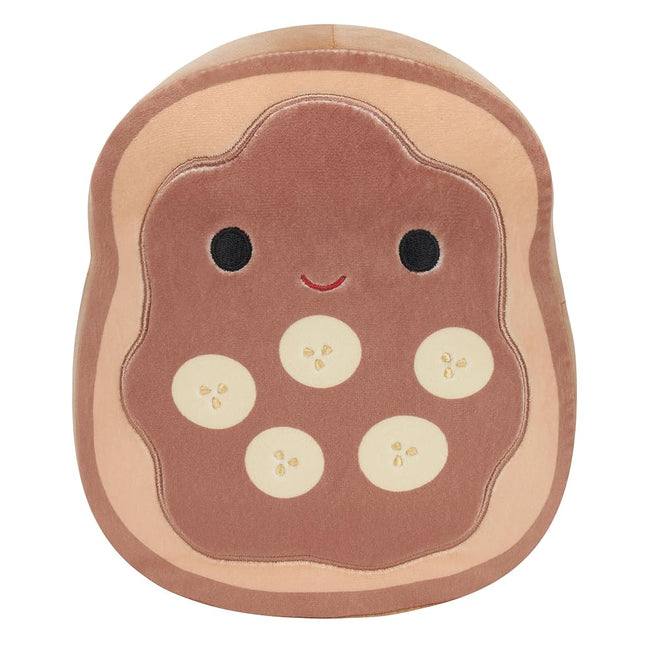 Squishmallows Original 8-Inch Danilo Chocolate Banana Toast - Official Jazwares Plush
