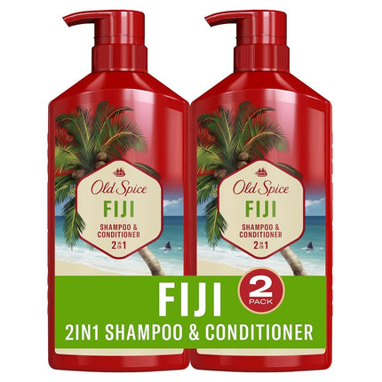 Old Spice Fiji 2-in-1 Shampoo and Conditioner for 