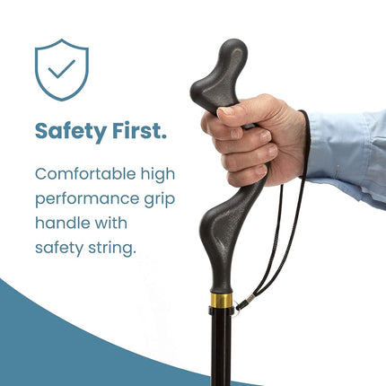 Walking Cane for Men and Walking Canes for Women Special Balancing - Cane Walking Stick Have 10 Adjustable Heights - self Standing Folding Cane, Portable Collapsible Cane, Comfortable