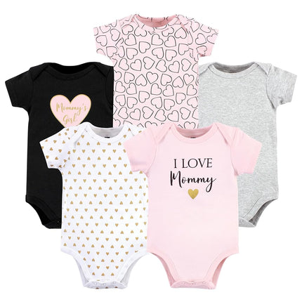 Pañaleros de algodón para bebé Hudson Baby, niña, 3-6 meses