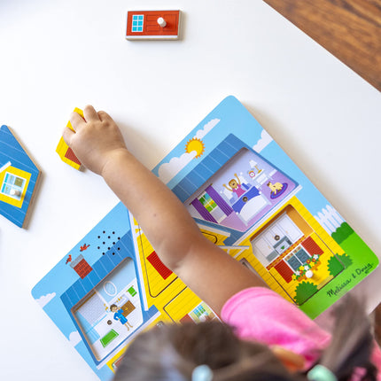Melissa & Doug Rompecabezas sonoro Alrededor de la casa [Tapa dura] [18 de mayo de 2016] Barkhouse, Joyce C
