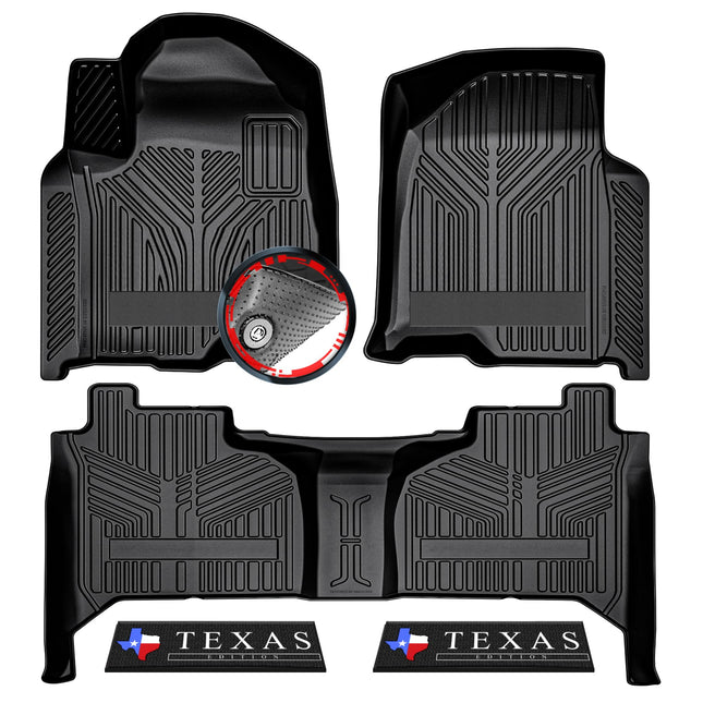Torcia 5Pcs Custom Truck Floor Mats for 2019-2024 