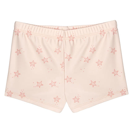Conjunto de traje de baño de Gerber para niñas, con protector de sarpullido de manga larga, diseño de estrella de mar, talla 4T