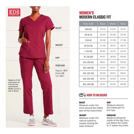Dickies EDS Signature Scrubs for Women, Snap Front Scrub Jacket in Soft Brushed Poplin 86306, Black, 5XL Plus