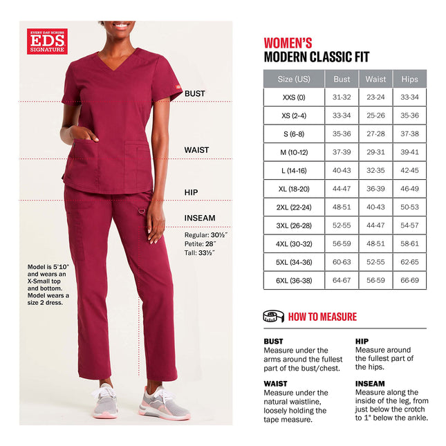 Dickies EDS Signature Scrubs for Women, Elastic Waist Pull-On Cargo Pants for Women in Soft Brushed Poplin 86106, Dark Khaki, X-S Petite